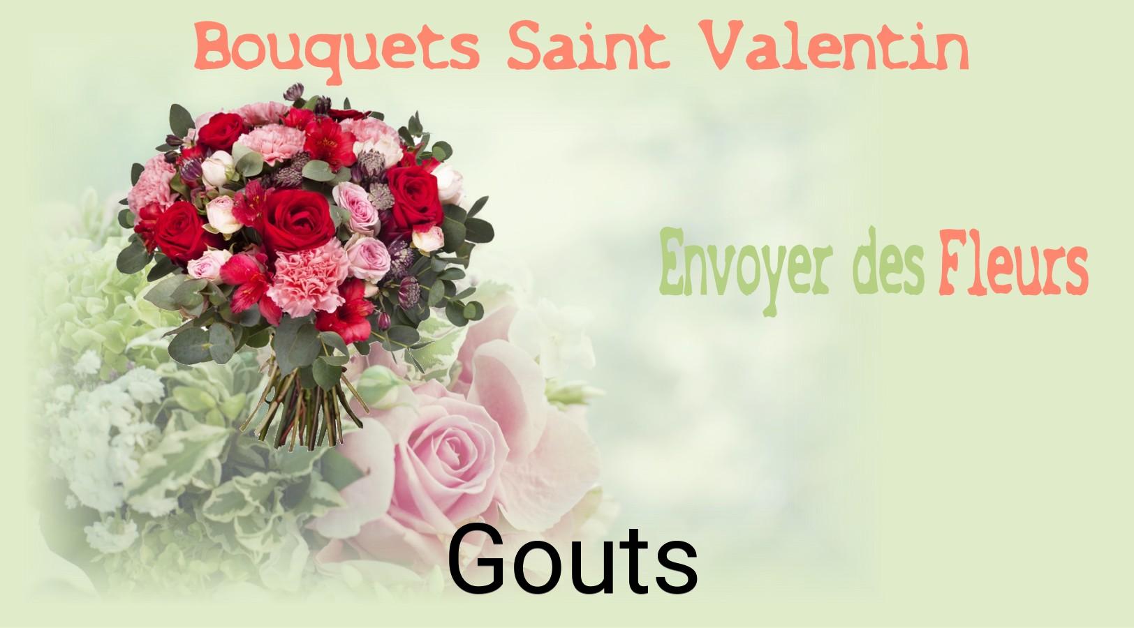 Roses de Saint-Valentin livrées à Gouts